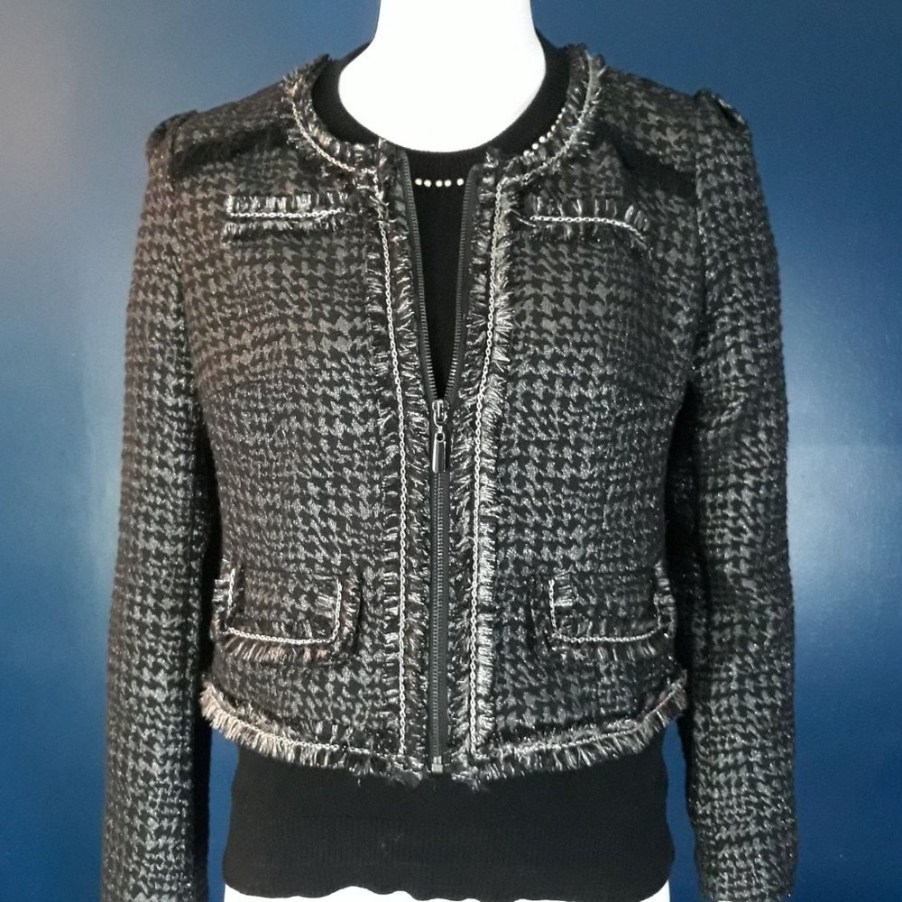 Houndstooth Jacket Women's Small